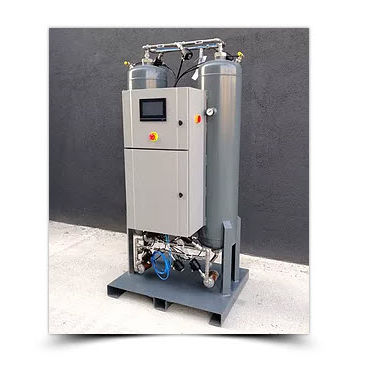 Gerador de oxigênio médico-hospitalar - Twin Tower Series - AMEC Industries - contêiner / com 2 reservatórios
