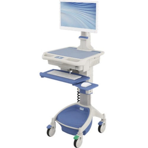 Estação de trabalho informática médico-hospitalar - AccessPoint™ Single - Touchpoint Medical - sem ventilação / móvel