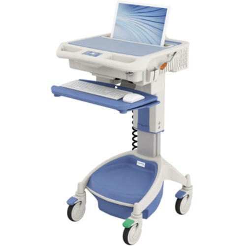 Estação de trabalho informática para computador portátil - AccessPoint™ - Touchpoint Medical - médico-hospitalar / sem ventilação / de altura regulável