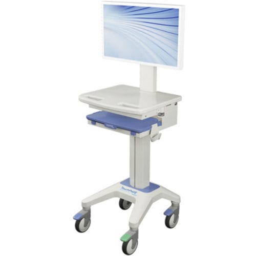 Estação de trabalho informática médico-hospitalar - WF-CSX-AH - Touchpoint Medical - de altura regulável / móvel