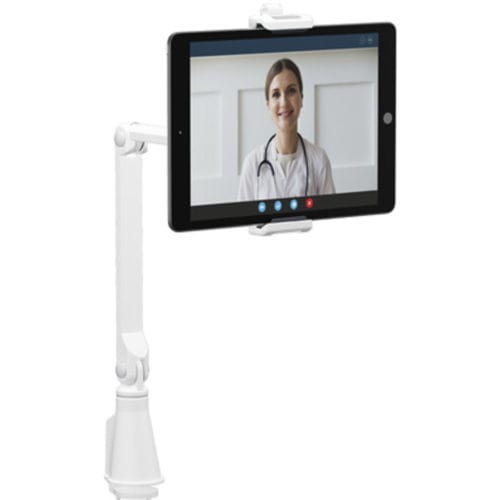 Braço de suporte para monitor articulado - AccessMount™ - Touchpoint Medical - para uso médico / com sistema de segurança