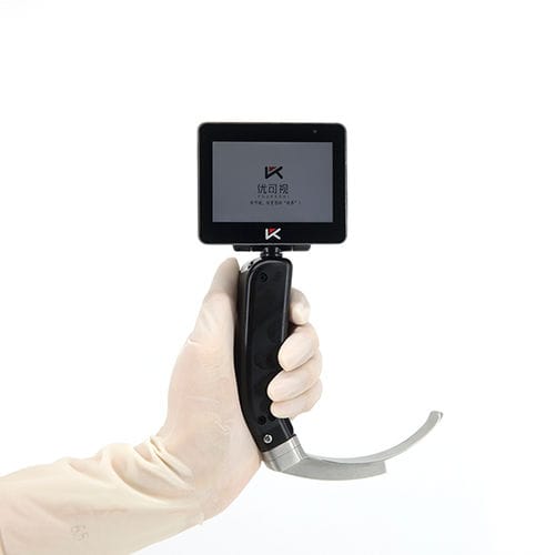 Video-laringoscópio com monitor de vídeo integrado - One - Jiangsu Mole Electronic Technology - com lâmina