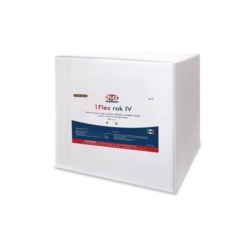 Material dentário de gesso - Rok IV - 1Flex Technology - em pedra / para próteses dentárias / em pó