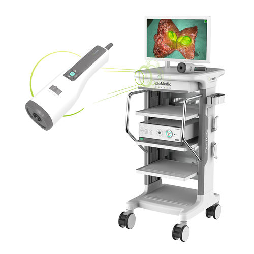 Sistema de endoscopia por fluorescência - 3100 - OptoMedic - para cirurgia laparoscópica / para cirurgia ginecológica endoscópica / para cirurgia urológica endoscópica
