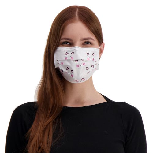 Máscara cirúrgica de tipo IIR - Cat - Lifa Air - sem látex / sem fibra de vidro / para adulto