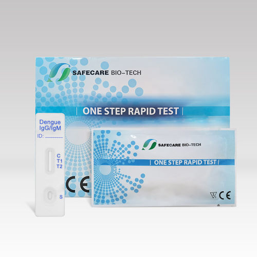 Teste rápido da dengue - Safecare - de IgG / de imunoglobulinas M / de sangue