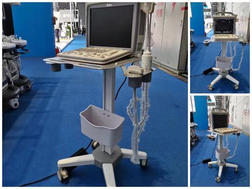 Carrinho hospitalar - QingDao Wealthy automation equipment co., Ltd - para aparelhos de ultrassom / elevatório / de acondicionamento