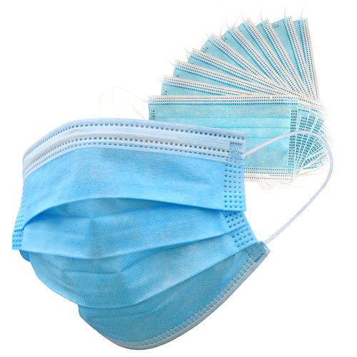 Máscara cirúrgica infantil - PMT-DFMkids - Pain Management Technologies - caixa de 50 unid. / azul céu / descartável