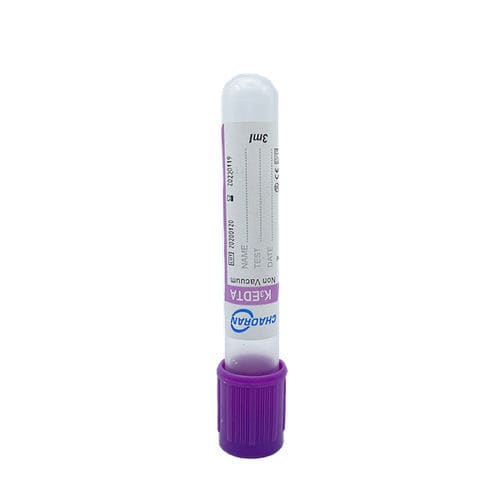 Tubo de ensaio para laboratório - HeBei ChaoRan Medical Instruments - de sangue / em polietileno / para armazenamento de amostras