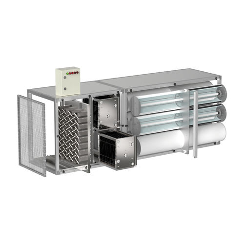 Purificador de ar de teto - K-Line - Airlife Swiss AG - sem ozônio / por oxidação fotocatalítica / com eliminação microbiana