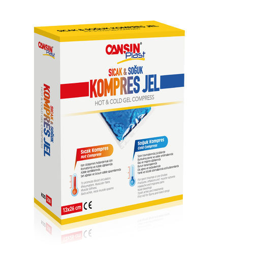 Compresa térmica quente e fria - 207 - Cansin Healthcare Industrial & Trade - de uso geral