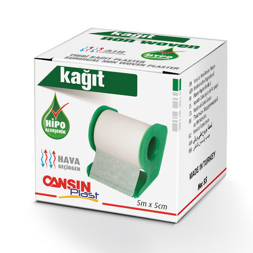 Curativo hipoalergênico - 51	 - Cansin Healthcare Industrial & Trade - em tecido não tecido (TNT)