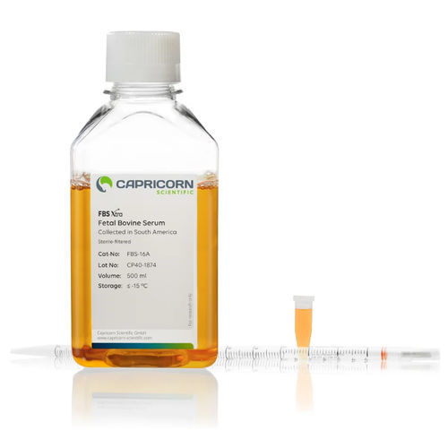 Reagente de soro fetal bovino - FBS-16A - Capricorn Scientific GmbH - fator de crescimento / para cultura celular / líquido