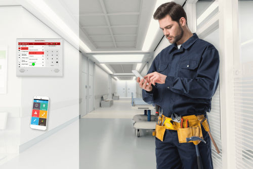 Sistema de chamada de enfermagem de zona - Caretronic Ltd - para estabelecimento de saúde
