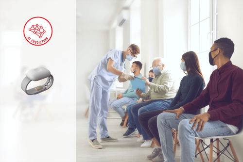 Sistema de chamada de enfermagem IP - Caretronic Ltd - pulseira / para estabelecimento de saúde