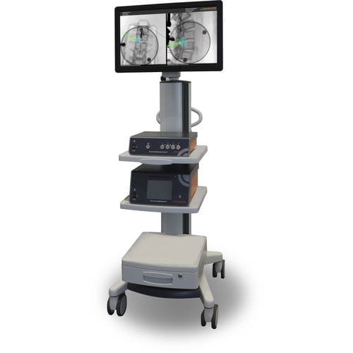 Sistema de navegação cirúrgica para cirurgia da coluna vertebral - Joimax® Intracs® em - ErgoSurg - eletromagnético