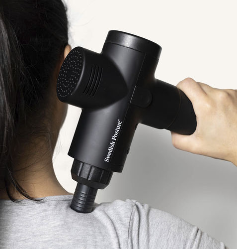 Massageador elétrico de bolso - Gun Pro - Swedish Posture - com bateria