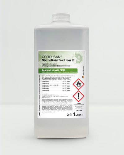 Desinfetante para higienização das mãos - CORPUSAN® - IVN Nettetal & Unigema - líquido / 1.000 ml / à base de álcool