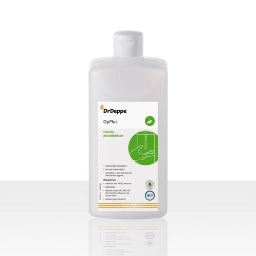 Álcool em gel 500 ml - OpPlus - Laboratorium Dr. Deppe - 100 ml / 1 000 ml / 5 000 ml
