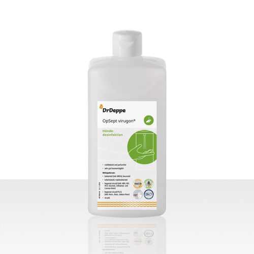 Álcool em gel 500 ml - OpSept virugon® - Laboratorium Dr. Deppe - 250 ml / 100 ml / 1 000 ml