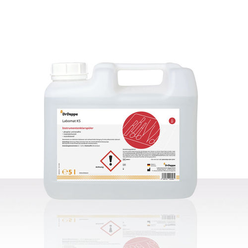 Desinfetante para dispositivos médicos - Labomat KS - Laboratorium Dr. Deppe - líquido / 5.000 ml / à base de ácido cítrico