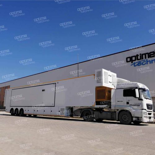 Unidade móvel de saúde de diálise - Optima Elektro Hidrolik Ltd. Sti. - de reboque