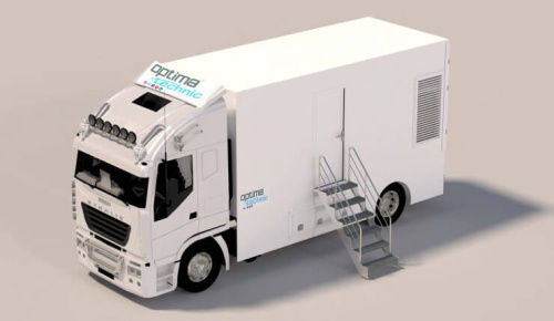Unidade móvel de saúde para transporte de vacinas - Optima Elektro Hidrolik Ltd. Sti. - contêiner