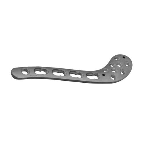 Placa de compressão óssea para clavícula - O5521903 - Ortimplant - distal / bloqueada / metálica