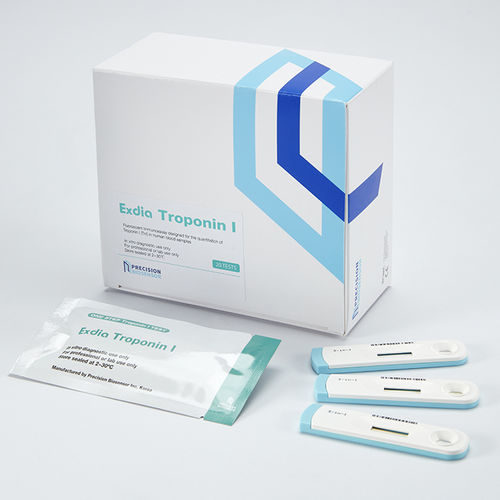 Kit de teste de infarto do miocárdio - Exdia TRF Plus - Precision Biosensor Inc. - cTnI / de soro / de plasma