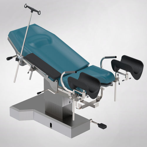 Mesa para exame ginecológico - GT-4F - Üzümcü Hospital Equipment - elétrica / com altura regulável / Trendelenburg