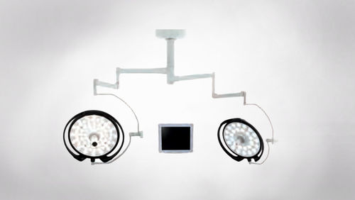 Foco cirúrgico de teto - CL-660 CM - Üzümcü Hospital Equipment - de LED / 2 braços / 96