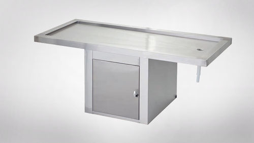 Mesa de lavagem de cadáveres - MG20.10 - Üzümcü Hospital Equipment - retangular / em aço inoxidável