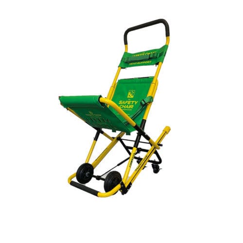 Cadeira de resgate elevador de escadas - EV-4000 - Safety Chair International - dobrável / com rodízios / para pessoas com mobilidade reduzida
