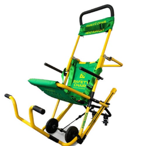 Cadeira de resgate elevador de escadas - EV-7000 Plus - Safety Chair International - dobrável / com rodízios / para pessoas obesas