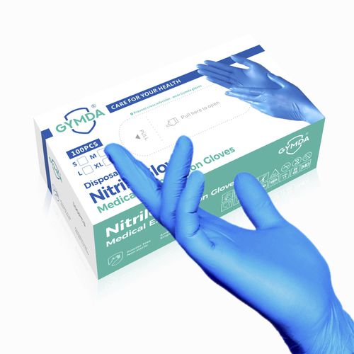 Luvas nitrílicas - Guangdong Junda Medical Technology - hospitalar / sem pó / M