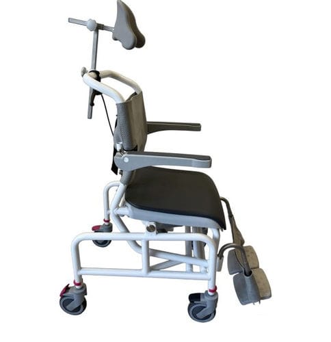 Cadeira de banho com braços - HY313051 - Prontomed srl - com rodízios / com apoio para pés / hidráulica