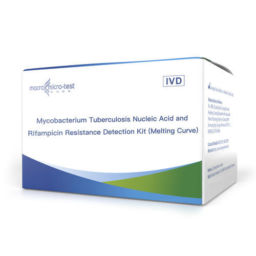 Kit de teste de mutações genéticas - HWTS-RT074B - Jiangsu Macro micro-test Medical Technology - de Mycobacterium tuberculosis / de escarro / por fluorescência