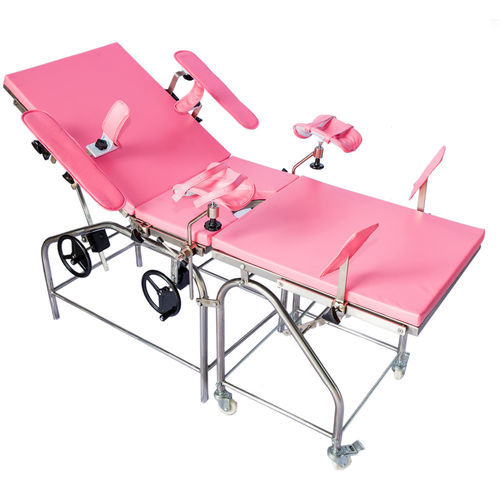 Mesa para exame ginecológico - SX3B - Jiangsu Suxin Medical Equipment - para adulto / manual / dobrável