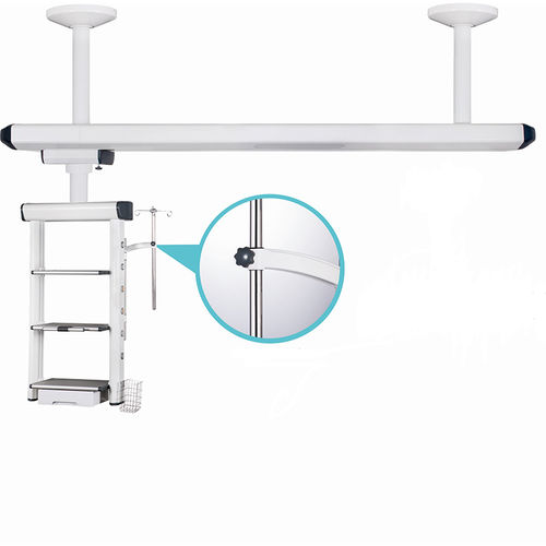 Estativa de braço de teto - SX-214 - Jiangsu Suxin Medical Equipment - para sala de cirurgia / de altura regulável / rotativo