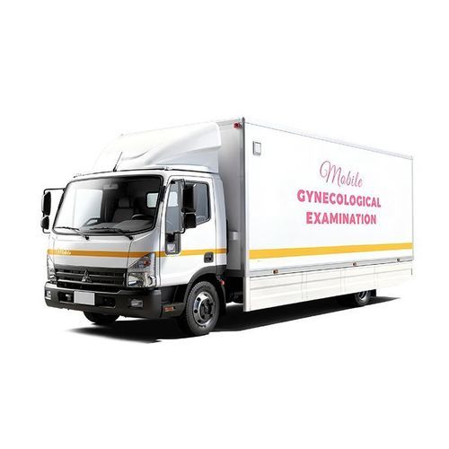 Unidade móvel de saúde para ginecologia - Timak Shpk - ônibus / com baú
