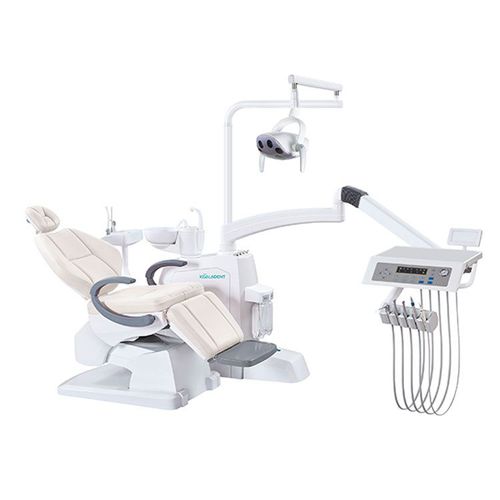 Conjunto odontológico com cadeira de acionamento elétrico - K4 - Foshan Koala Medical Technology - com apoio de cabeça regulável / com sistema de higienização / com câmera intraoral