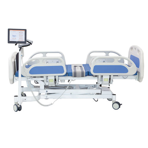 Cama para cuidados intensivos - DK2 - Shandong Zepu Medical Technology - elétrica / com rodízios / articulada em 4 seções