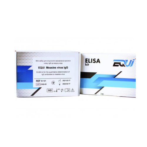 Kit de teste para doenças infecciosas - EI-121 - Equi - de IgG / para vírus / ELISA