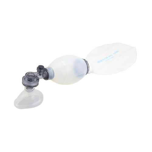 Reanimador manual infantil - 39000102 - Cathwide Medical - em silicone / com válvula / reutilizável