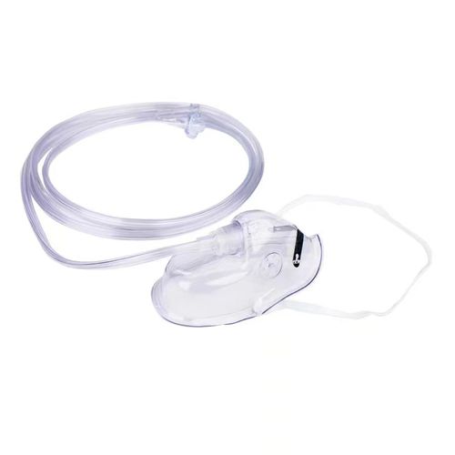 Máscara de oxigênio de capnografia - Etco2  - Cathwide Medical - regulável / transparente