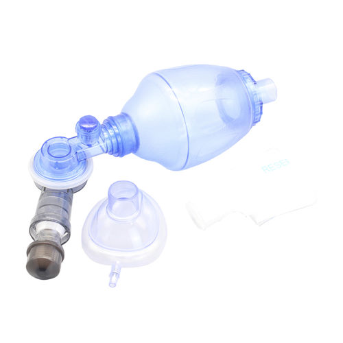 Reanimador manual em PVC - 39200 series - Cathwide Medical - descartável / com válvula PEEP