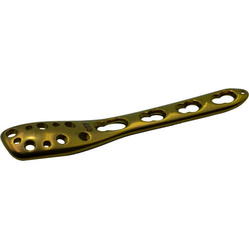 Placa de compressão óssea para fíbula - DP111161 - DTM - Deva Tibbi Malzemeler - distal / em titânio