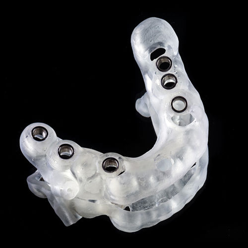 Material dentário em resina acrílica - SG-100 - GRAPHY - para impressão 3D / para sistemas de implantes / transparente