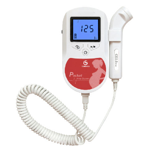 Doppler fetal - BABYSOUND C - Semcares - de bolso / com monitor de frequência cardíaca