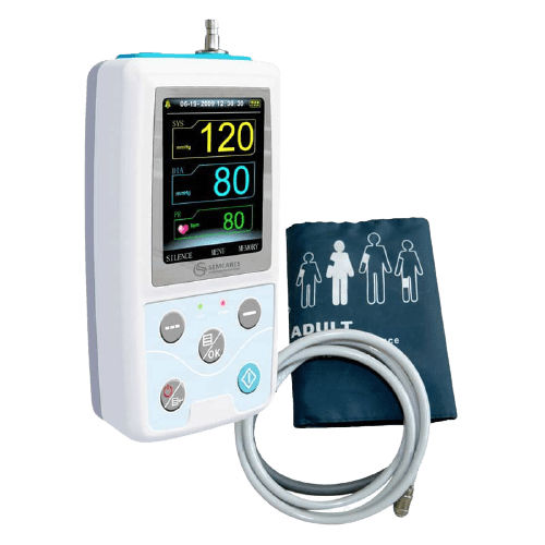 Medidor digital de pressão arterial automático - ABPM50 - Semcares - oscilométrico / com braçadeira para adulto